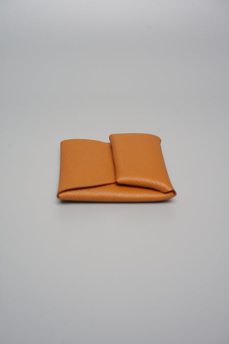 Hermes Bastia Coin Pouch in Gold (Brand New)