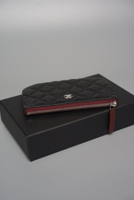 Chanel O Case in Black Caviar (Brand New)