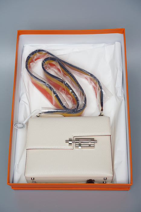 Hermes Mini Verrou in Nata Phw (Brand New)