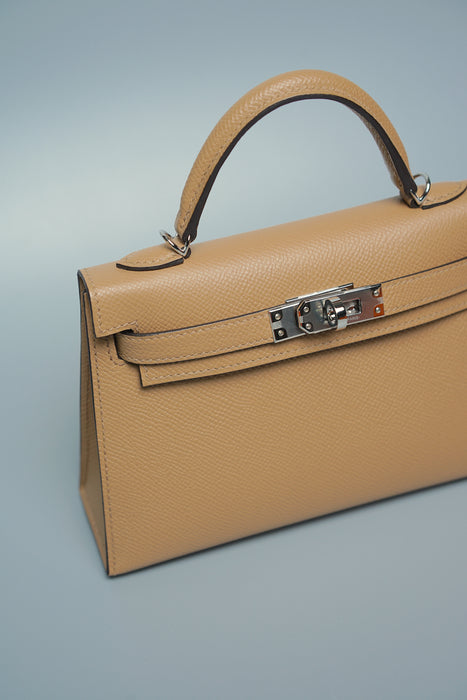 Hermes Kelly 20 in Chai Phw (Brand New)