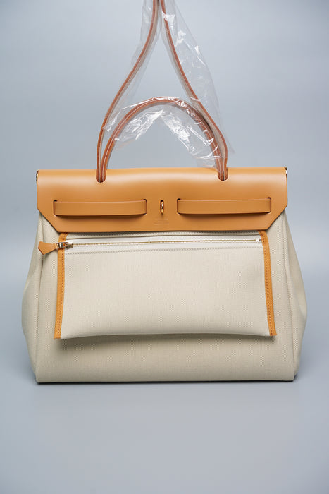 Hermes Herbag 31 in Beton Ghw (Brand New)