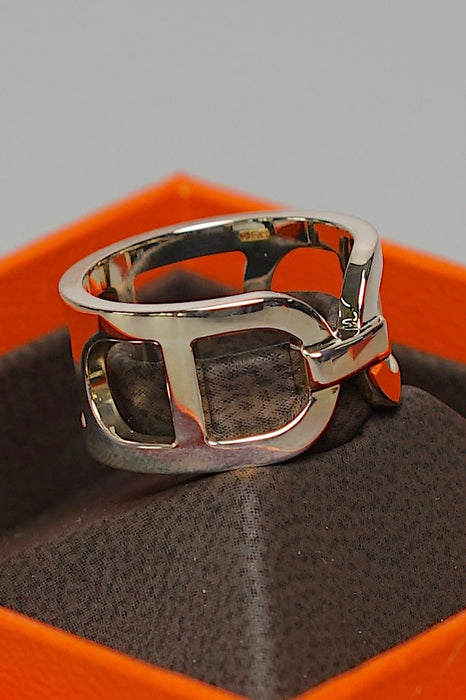 Hermes Ever Chaine d'ancre Ring (Brand New)