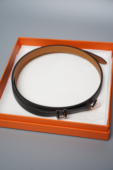 Hermes Pop H 15 Belt in Noir (Brand New)