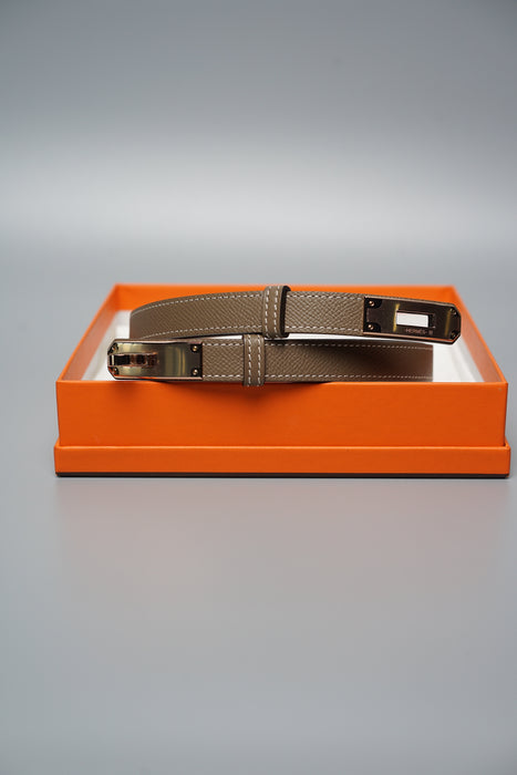 Hermes Kelly 18 Belt in Etoupe