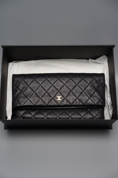 Chanel foldover clutch sale