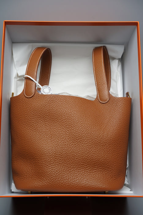 Hermes Picotin 22 in Gold