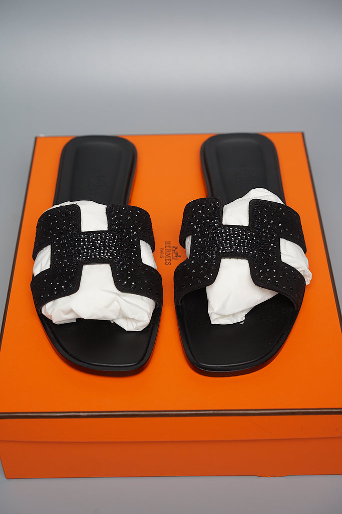 Hermes sparkly online sandals